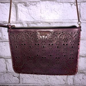 Victoria’s Secret perforated Rosegold bag